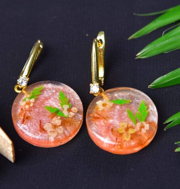 18k Anti-Tarnish Tiny Flower Earring