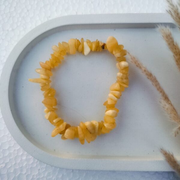 Jade stone bracelet