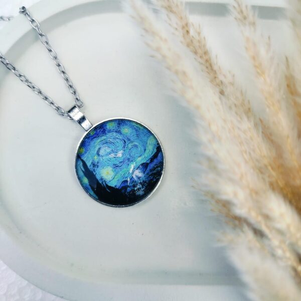 Stary night (glow-in-dark) pendant