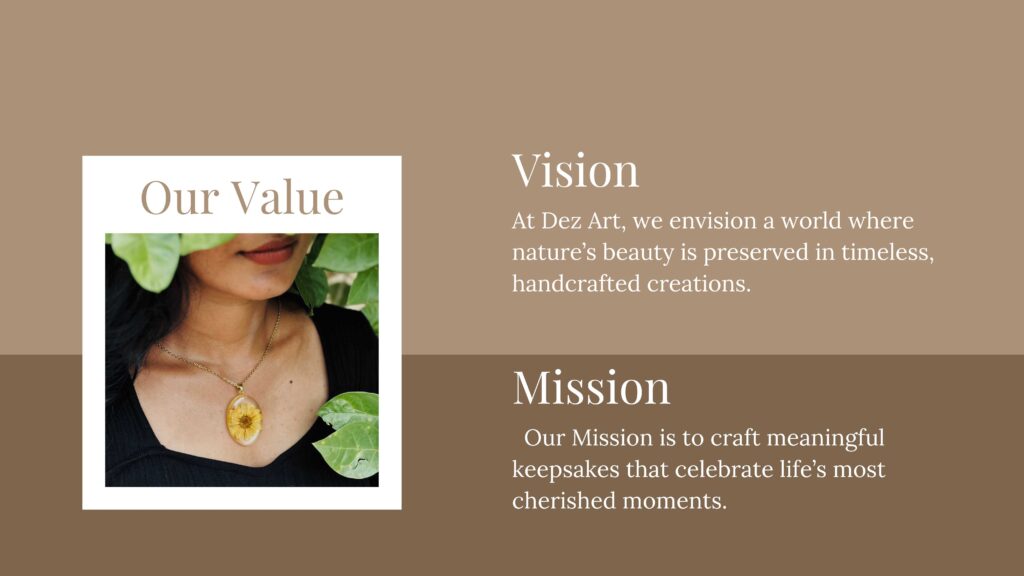 Handmade resin jewelry representing timeless handcrafted art - DezArt
