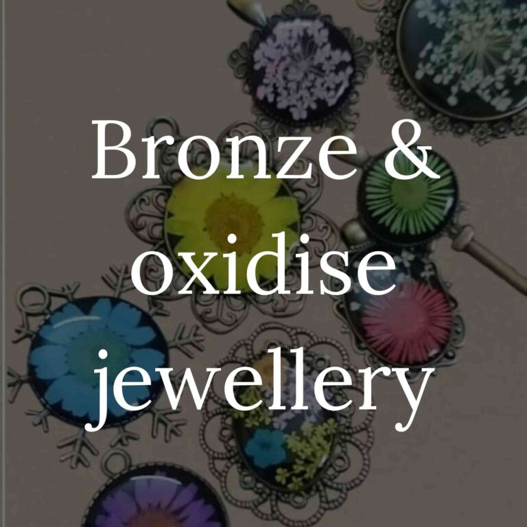 Bronze & oxidise jewellery – Bronze & Oxidised Resin Jewelry Online | DezArt