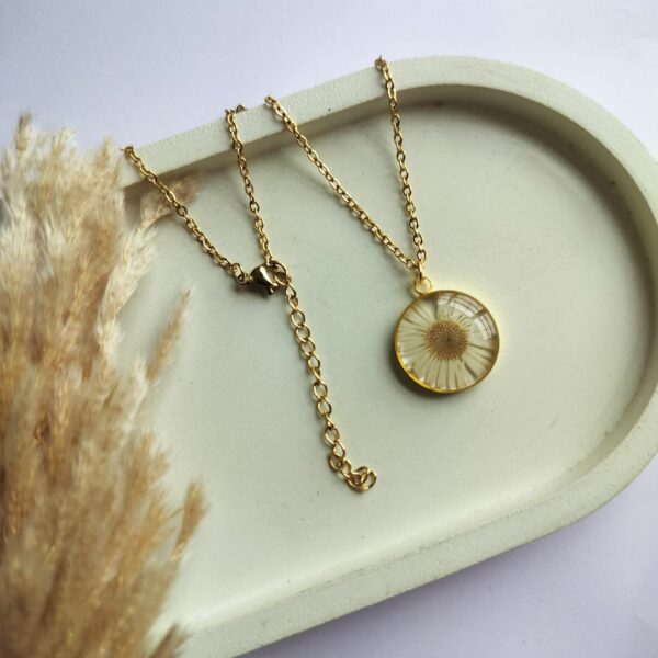 Real flower pendant (Anti-tarnish)