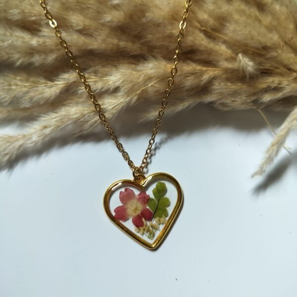Spring Meadow Heart Pendant